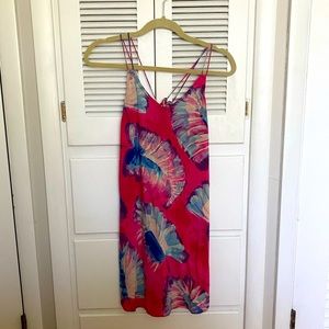 Pink Anthropologie dress size XS